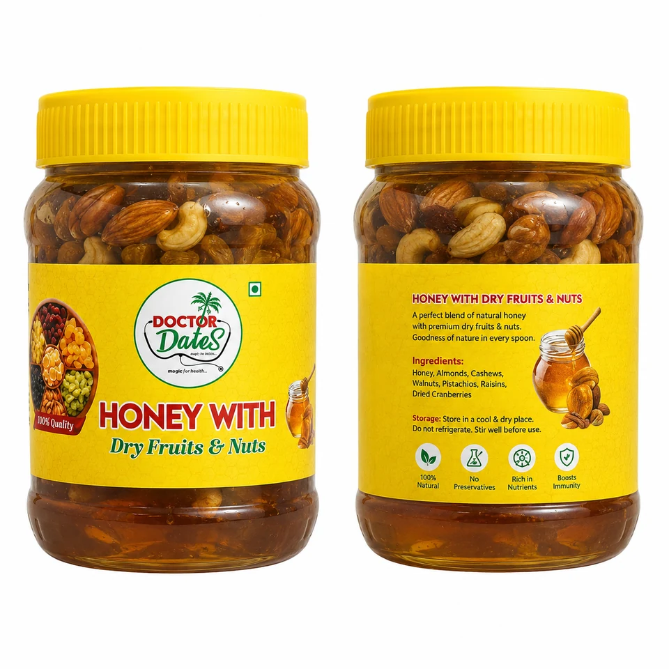 Honey with Dry Fruits & Nuts